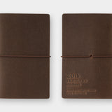 Traveler's Company - TRAVELER'S notebook Card Size 20th Anniversary Set | Brown