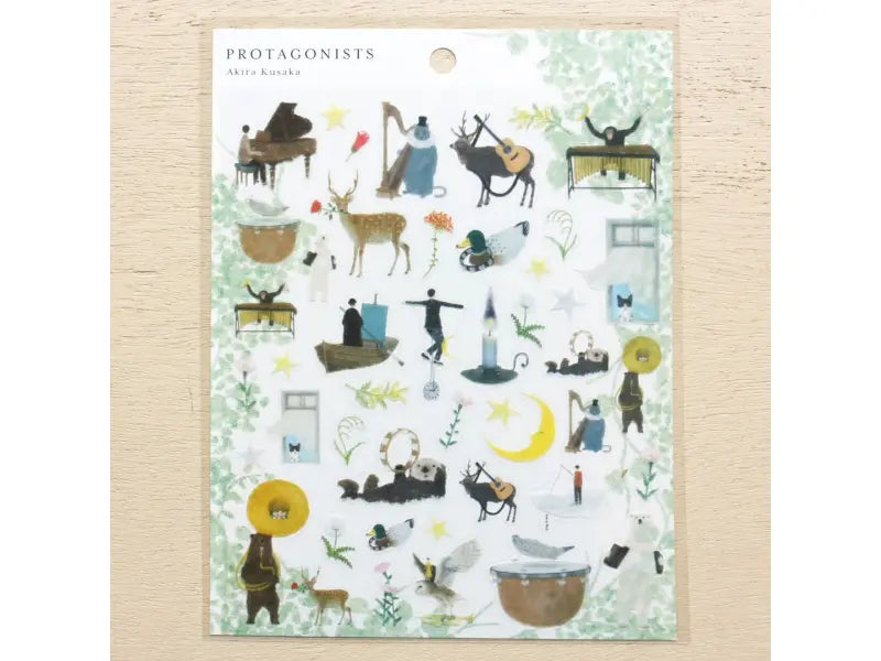 Cozyca Products - Pegatinas | Akira Kusaka - Protagonists 1