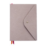 ARTEBENE - MAJOIE Notebook A5 Vegan Leather Croc | Dotted | Gray
