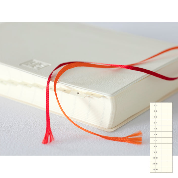 Midori MD Paper - MD Notebook Diary 2024 1 Day 1 Page - Planificador Día Página A5 | Dic 2023 - Ene 2025