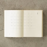 Midori MD Paper - MD Notebook Diary 2025 1 Day 1 Page Planner Diary A5 | Dec 24 - Jan 2026