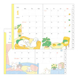 Midori – Agenda 2026 Semanal Pocket Diary B6  | Dog
