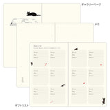 Midori – Agenda 2026 Semanal Book Style Diary  B6 | Cat Gray