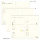 Midori – Agenda 2026 Semanal Book Style Diary  B6 | Dog Yellow