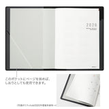 Midori – Planificador Mensual 2026 Flat Diary  A5  | Enero a Diciembre | Black