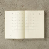 Midori MD Paper - MD Notebook Diary 2026 Planificador Mensual A5