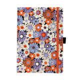 ARTEBENE - Notebook with Elastic Closure A5 | Dotted Pages | Millefleurs
