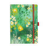 ARTEBENE - Notebook with Elastic Closure A5 | Dotted pages | Meadow Green