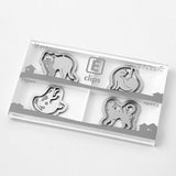 Midori - E-Clips Metal Paper Clips/Page Marker - Cats