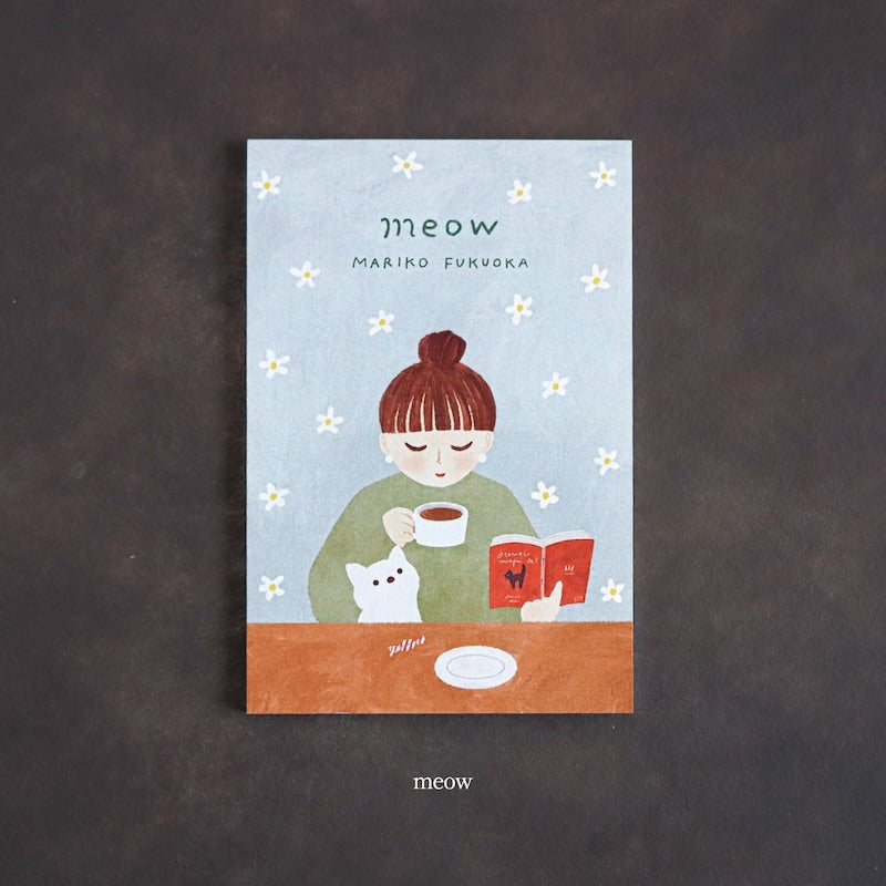 Cozyca Products - Bloc de Postales | Mariko Fukuoka - Meow
