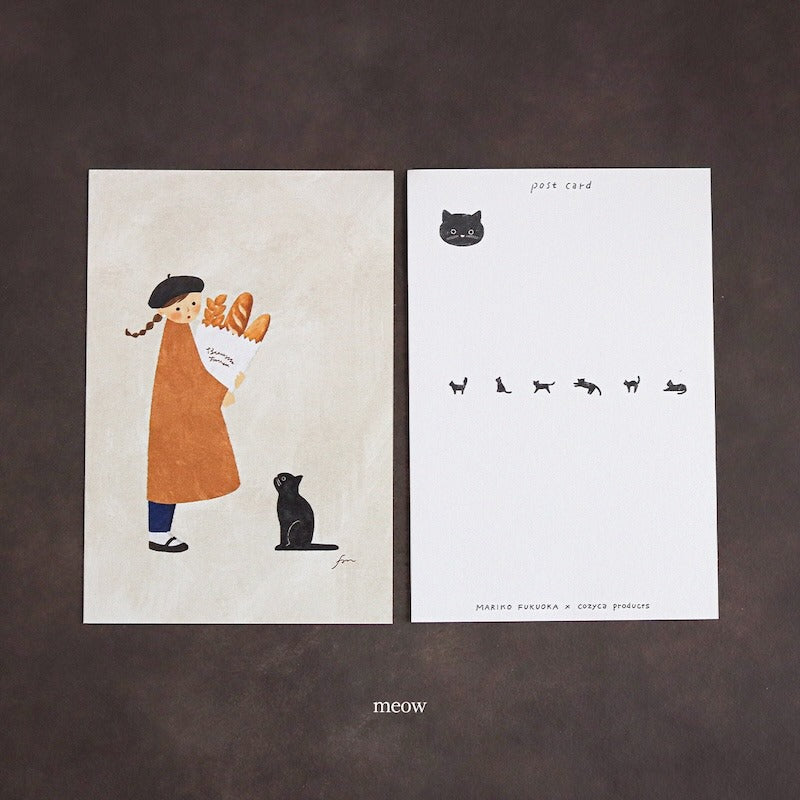 Cozyca Products - Bloc de Postales | Mariko Fukuoka - Meow