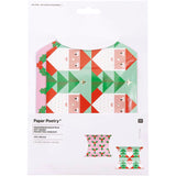 Rico Design - Pack de 4 Cajas de regalo 12x18cm | Merry Christmas