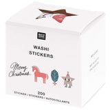 Rico Designs - Rollo de Pegatinas Washi stickers Christmas Rocks!