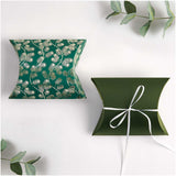 Rico Design - Pack de 4 Cajas de regalo 12x18cm | Green Gold