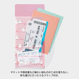 Midori - Folder 3 Bolsillos A5 Slim con solapa | Pajaritos