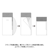 Midori - Folder 3 Bolsillos A5 Slim con solapa | Pajaritos