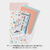 Midori - Folder 3 Bolsillos A5 Slim con solapa | Flowers