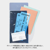 Midori - Folder 3 Bolsillos A5 Slim con solapa | Starry Sky