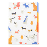 Midori - 3 Pocket Folder A4 | Dogs