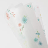 Midori - 3 Pocket Folder A4 | Flowers