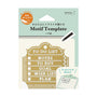 Plantilla Midori Motif Template - Memo