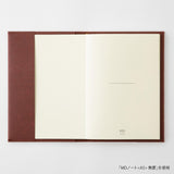 MD Product - MD Notebook Hardcover A5 Paper - Rigid Paper Cover for MD Notebook | Brown