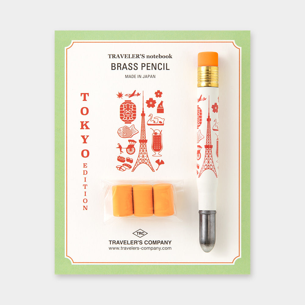 Traveler's Company - TRC Lápiz Brass TOKYO Edition Brass Pencil