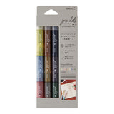 Midori - Connecting Pen Join Dots 3-Pack Grayish Tone