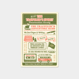 Traveler's Company - TRAVELER'S notebook Plastic Sheet Diary 2026 | Passport Size
