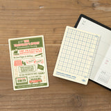 Traveler's Company - TRAVELER'S notebook Plastic Sheet Diary 2026 | Passport Size