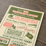Traveler's Company - TRAVELER'S notebook Plastic Sheet Diary 2026 | Passport Size