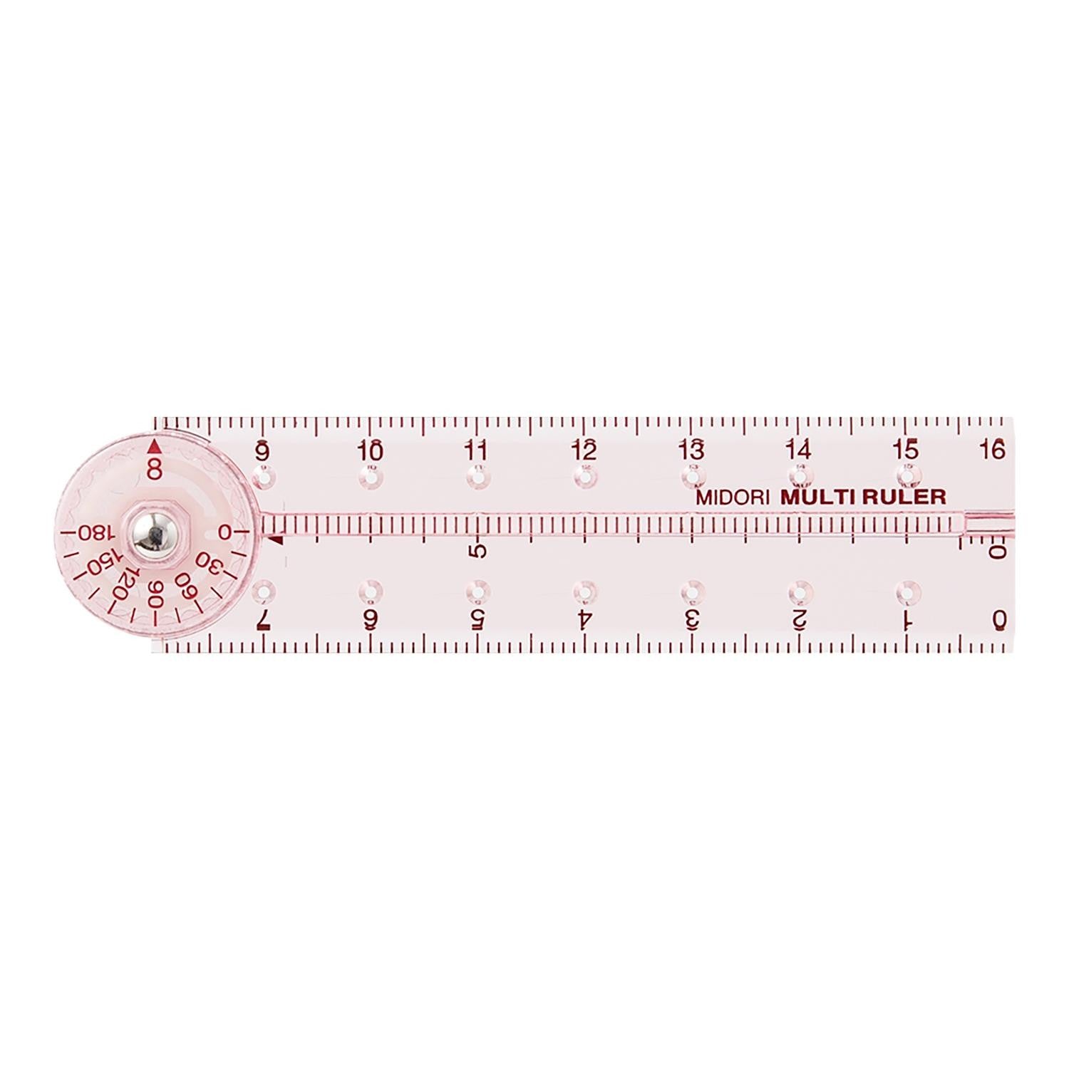 Depth Ruler For Rosa Seeg Midori Regla Multi Ruler 16 cm | Rosa | Likely.es