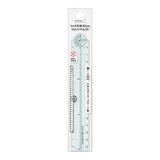 Midori - Regla Multi Ruler 30 cm | Azul