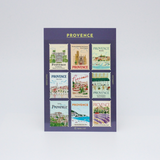 Sellos Adhesivos Provence - Set de 9