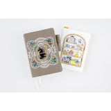 Hobonichi - Plantilla de Escritura iyo okumi: Hobonichi Pencil Board for A6 Size | Happy Tea Time - Teapot Shelf