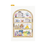 Hobonichi - Plantilla de Escritura iyo okumi: Hobonichi Pencil Board for A6 Size | Happy Tea Time - Teapot Shelf