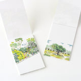 Hobonichi - Blocs de notas iyo okumi: Brief Message Memos - Some Days Ago (Set de 2)