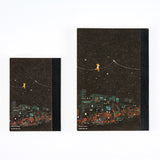 Hobonichi - Cuaderno Hiroko Kubota: Hobonichi Graph Notebook (A5) - Another night of falling star sparklers
