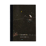 Hobonichi - Cuaderno Hiroko Kubota: Hobonichi Graph Notebook (A5) - Another night of falling star sparklers