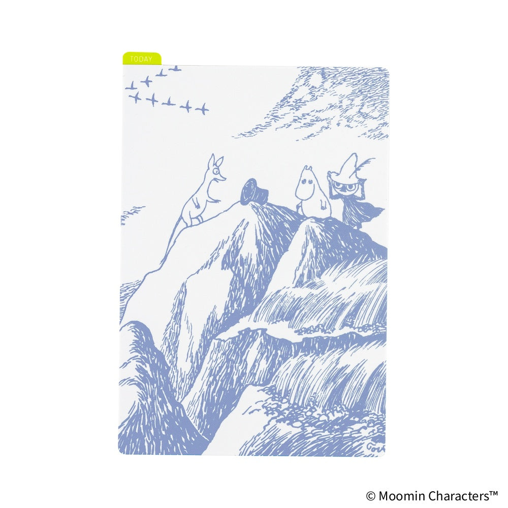 Hobonichi - Plantilla de escritura | Moomin: Hobonichi Pencil Board for A6 Size (Mysterious Hat)
