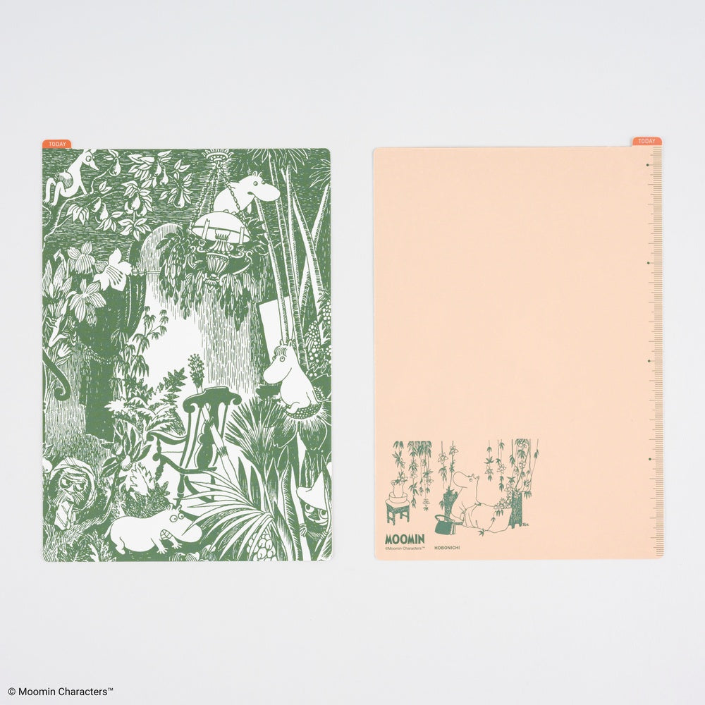 Hobonichi - Plantilla de escritura | Moomin: Hobonichi Pencil Board for A5 Size (Jungle Game) · detalle 9