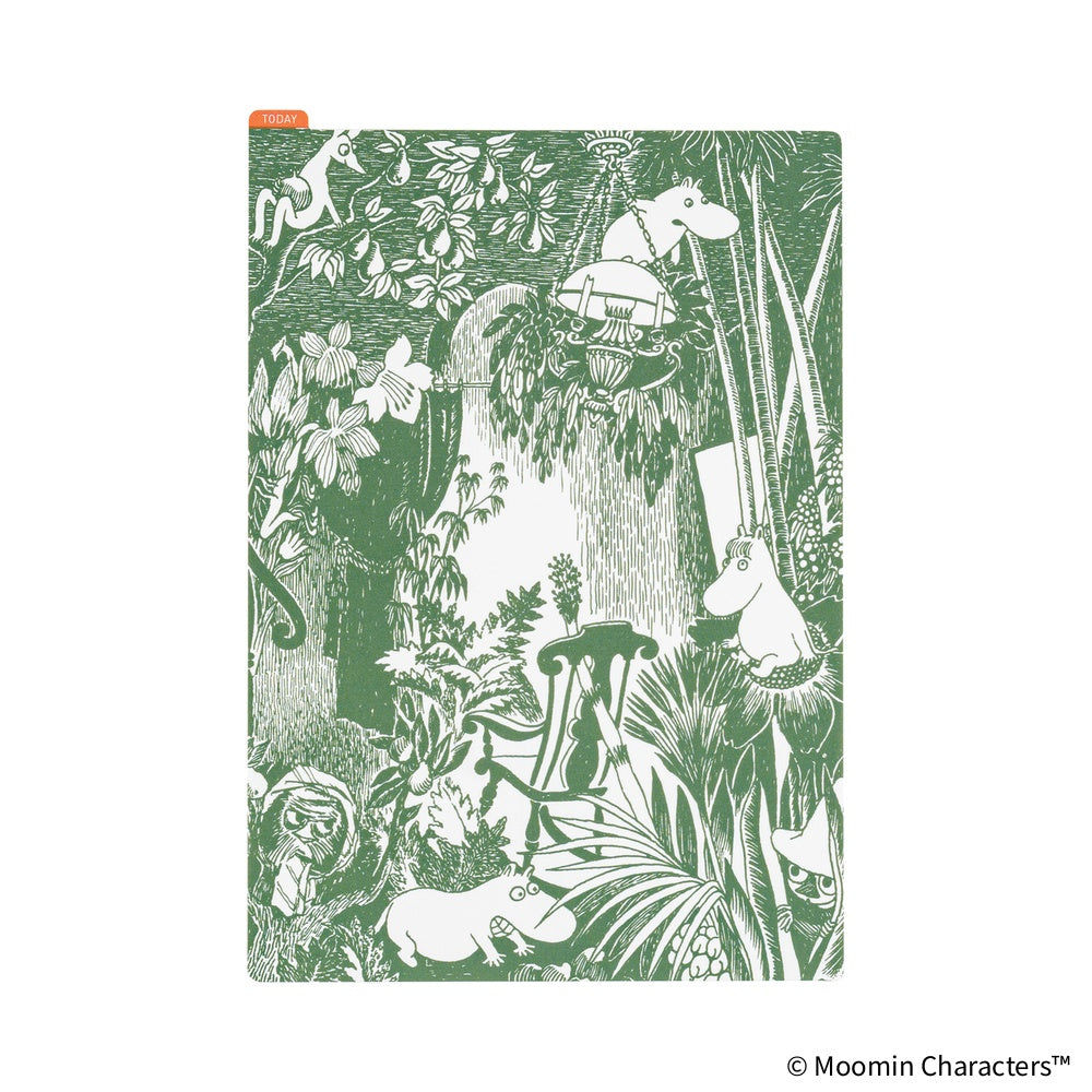 Hobonichi - Plantilla de escritura | Moomin: Hobonichi Pencil Board for A5 Size (Jungle Game) · detalle 11