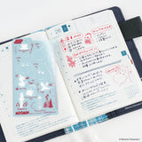 Hobonichi - Plantilla de escritura | Moomin: Hobonichi Stencil - Moomin