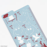 Hobonichi - Plantilla de escritura | Moomin: Hobonichi Stencil - Moomin · detalle 2