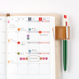 Hobonichi - TSUKI no IRO:  Transparent Dot Stickers (6mm)