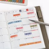 Hobonichi - Notas Adhesivas TSUKI no IRO: Translucent Sticky Notes
