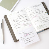 Hobonichi - Notas Adhesivas TSUKI no IRO: Add-on Sticky Notes