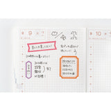 Hobonichi - Pegatinas TSUKI no IRO: Sticker Set (Schedule)