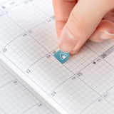 Hobonichi - Pegatinas TSUKI no IRO: Sticker Set (Schedule)