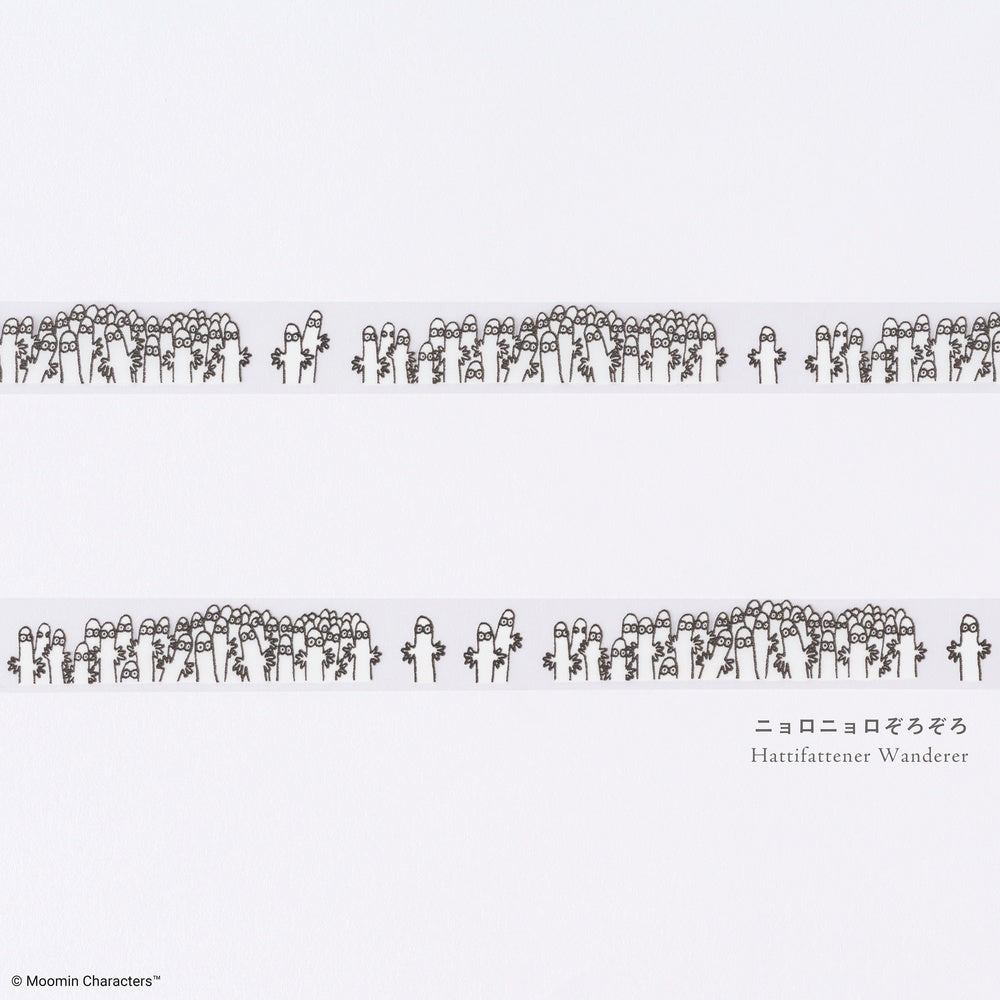 Hobonichi - Cinta decorativa | Plus x Hobonichi: Deco Rush - Hattifattener Wanderer · detalle 2